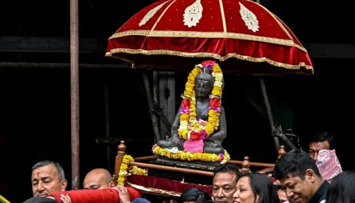 চার দশক পর নেপালের বৌদ্ধ বিহারে ঐতিহাসিক বুদ্ধমূর্তি