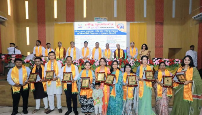 বৌদ্ধ ছায়াঙ্গনের এক যুগ পূর্তি উপলক্ষে বর্ণাঢ্য আয়োজন
